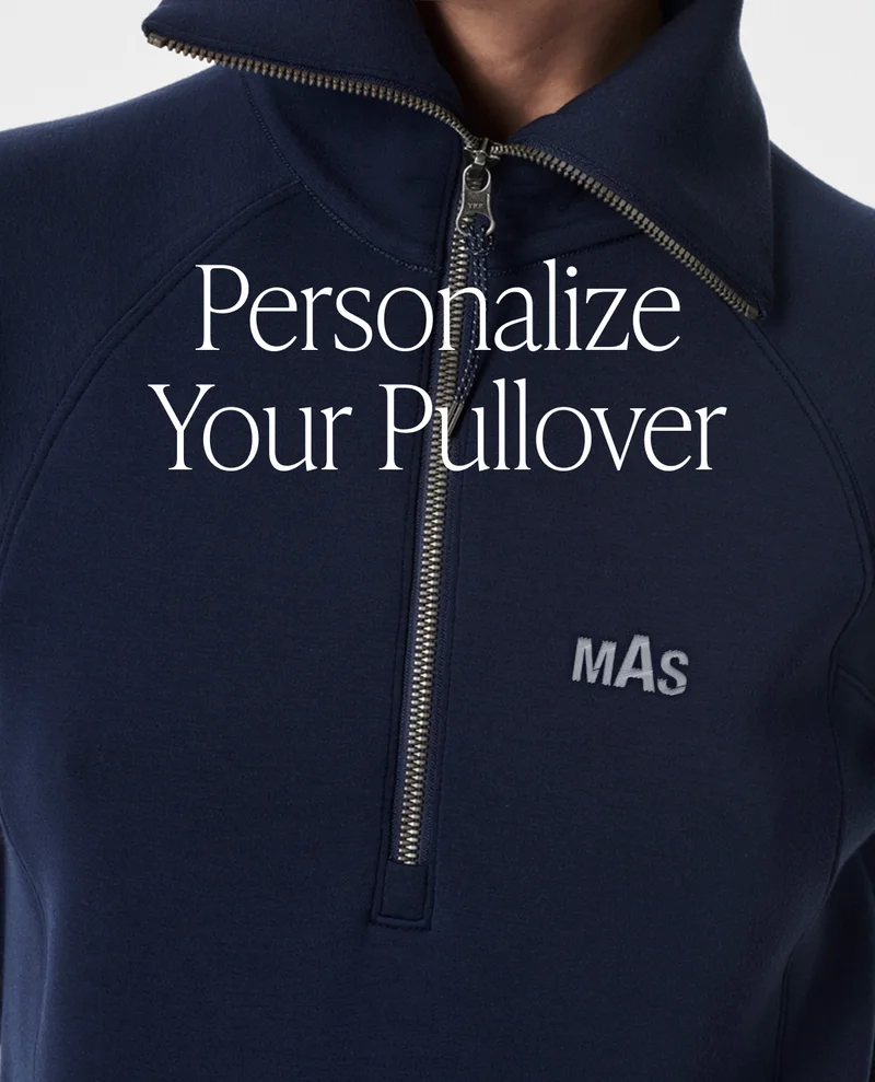 PERSONALIZE YOUR PULLOVER