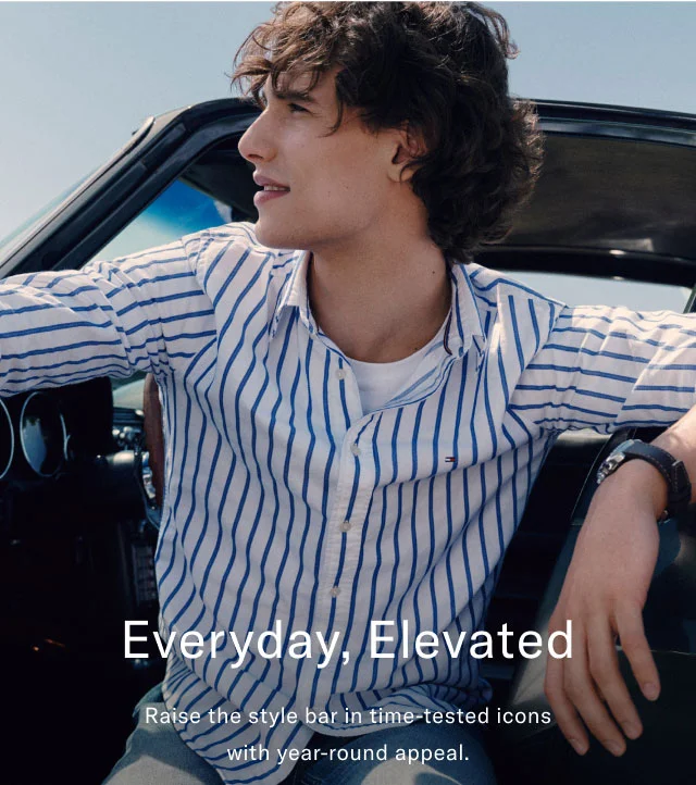 Everyday elevated raise your style bar in time-tested icons with your-round appeal.