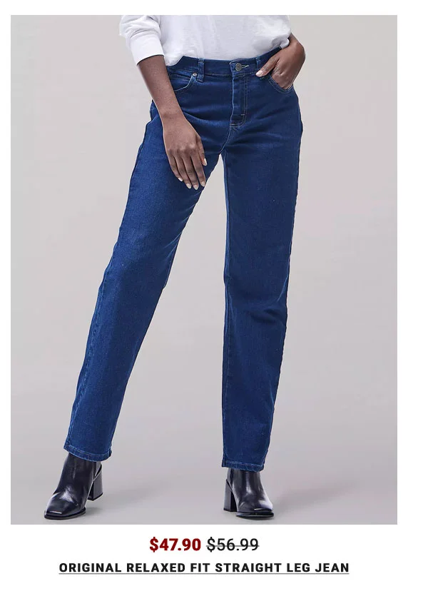 Original Relaxed Fit Straight Leg Jean