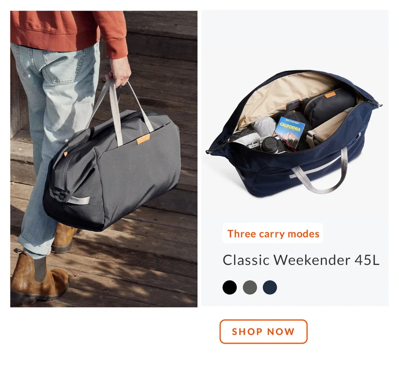 Classic Weekender 45L