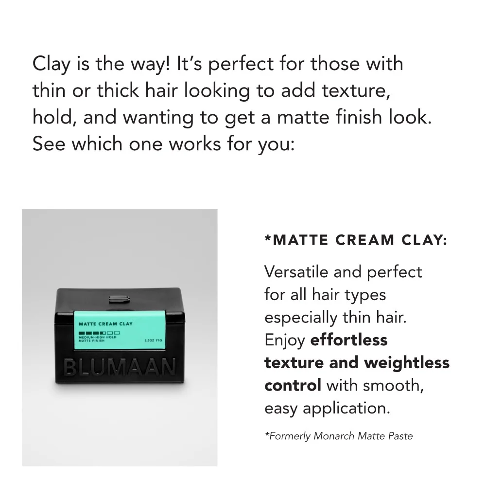 Matte Cream Clay