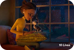 Film still of 10 Lives.