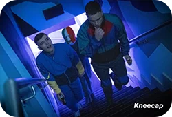 Film still of Kneecap.