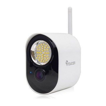 Toucan Security 1080p Floodlight Cam w/ Radar Motion Detection