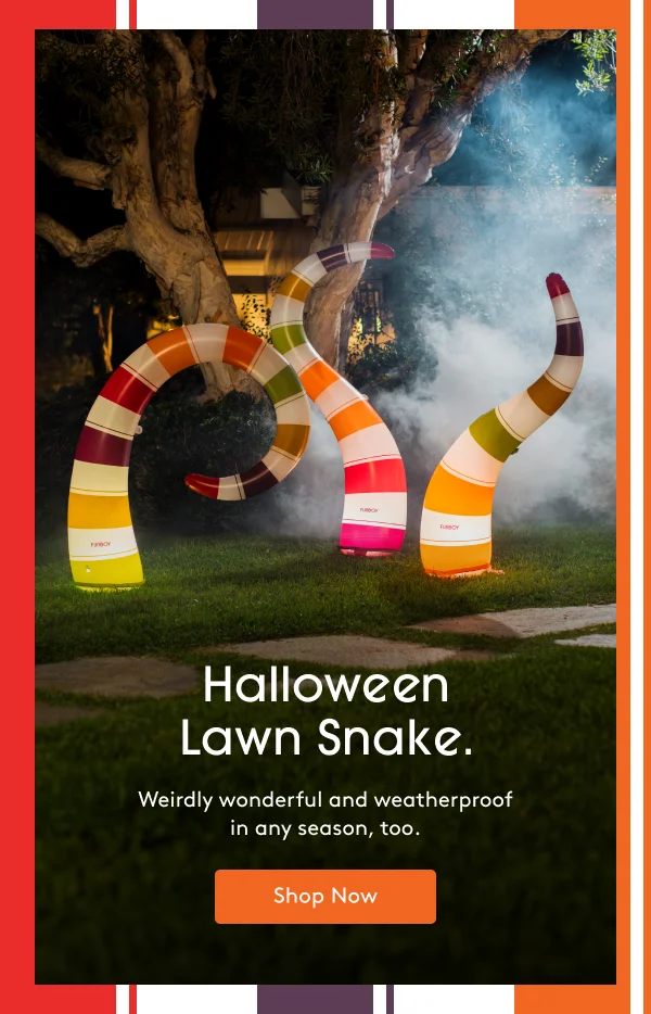 Halloween Lawn Snake - Shop Now