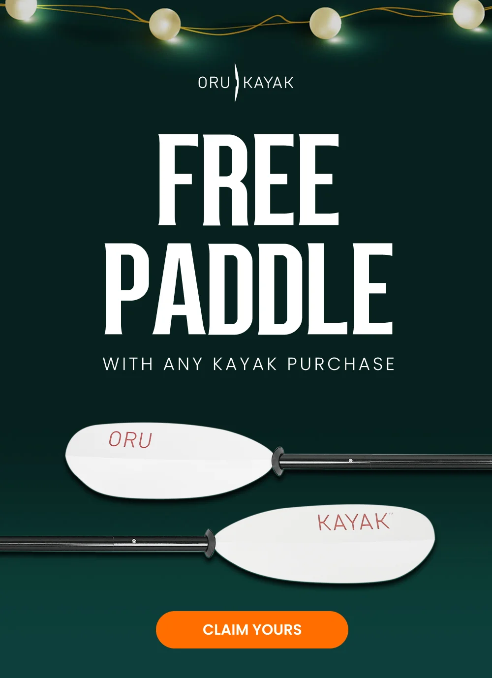 FREE Paddle with any kayak purchase FREE Paddle with any kayak purchase
