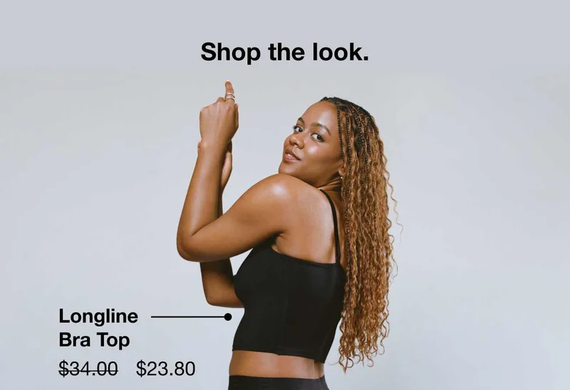 Longline Bra Top