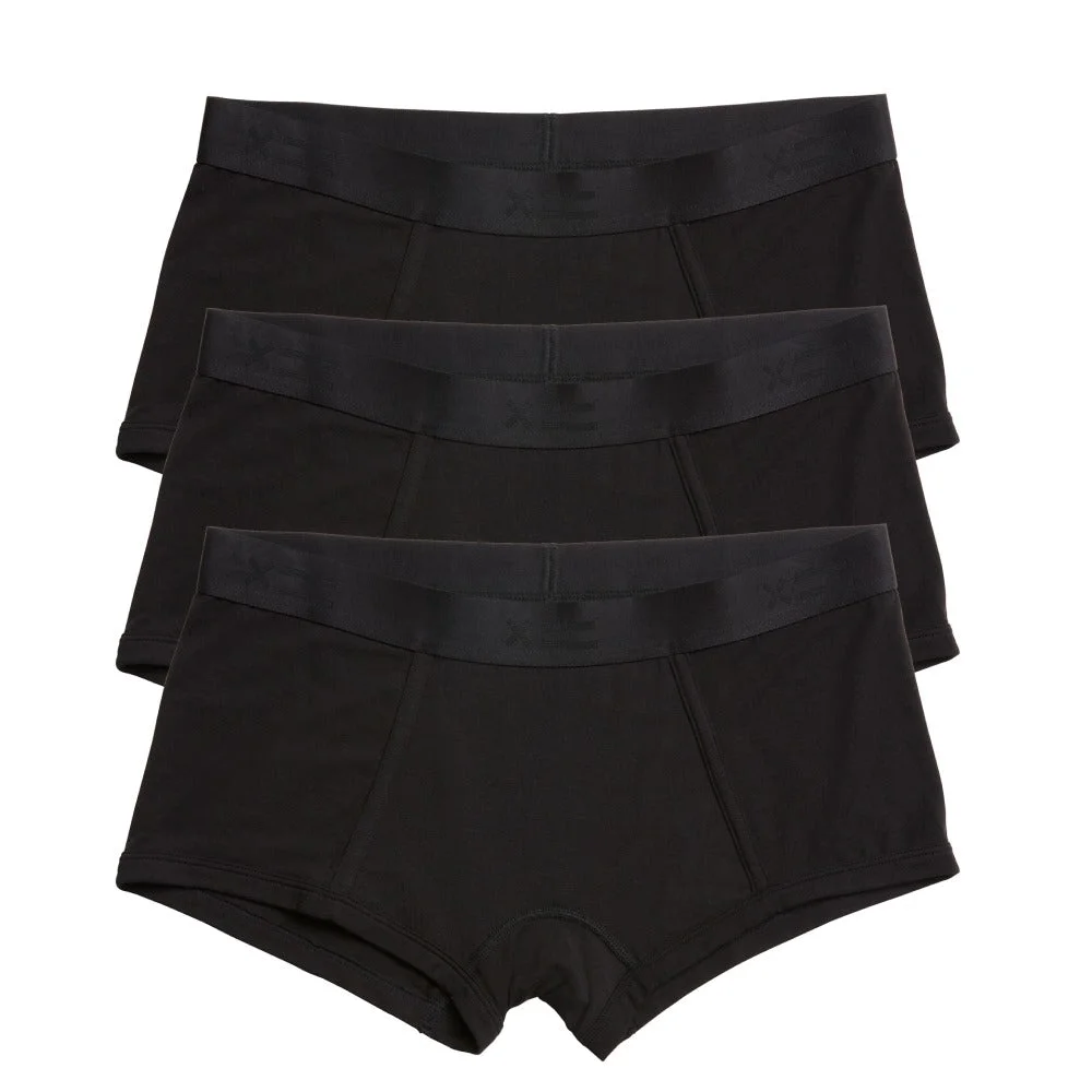 Image of Boy Shorts 3-Pack - TENCEL™ Modal Black