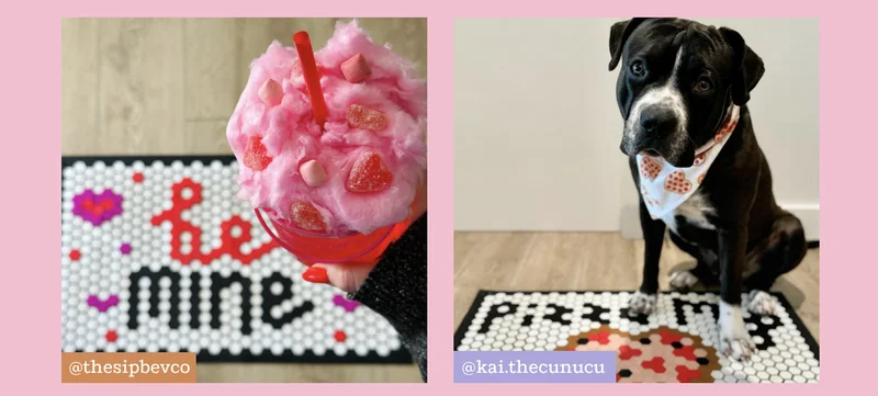 We love seeing how you design your Tile Mats. Share your new designs and you may find your work in our monthly roundup!