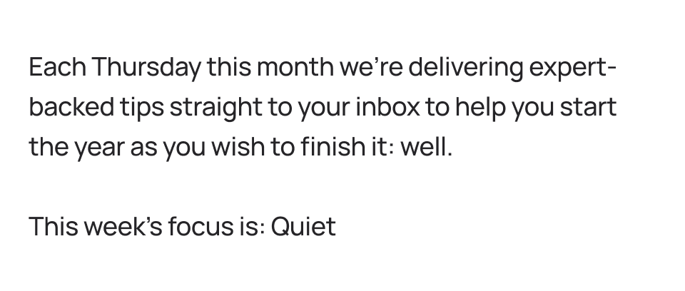 Loop Quiet
