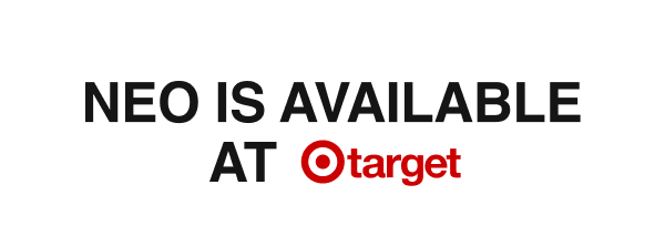 Neo is available at Target