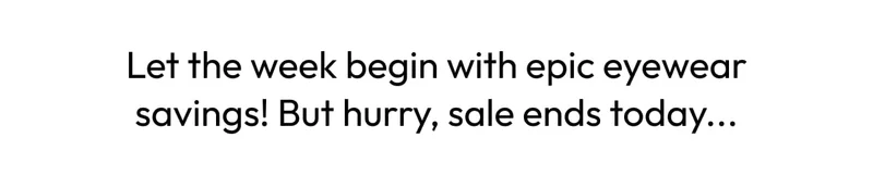 SALES ENDS TODAY