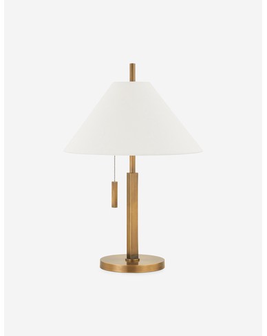 Clic Table Lamp by Colin King x Troy Lighting - White