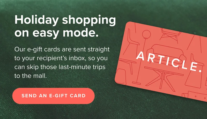 Our e-gift cards are sent straight to your recipient’s inbox, so you can skip those last-minute trips to the mall.