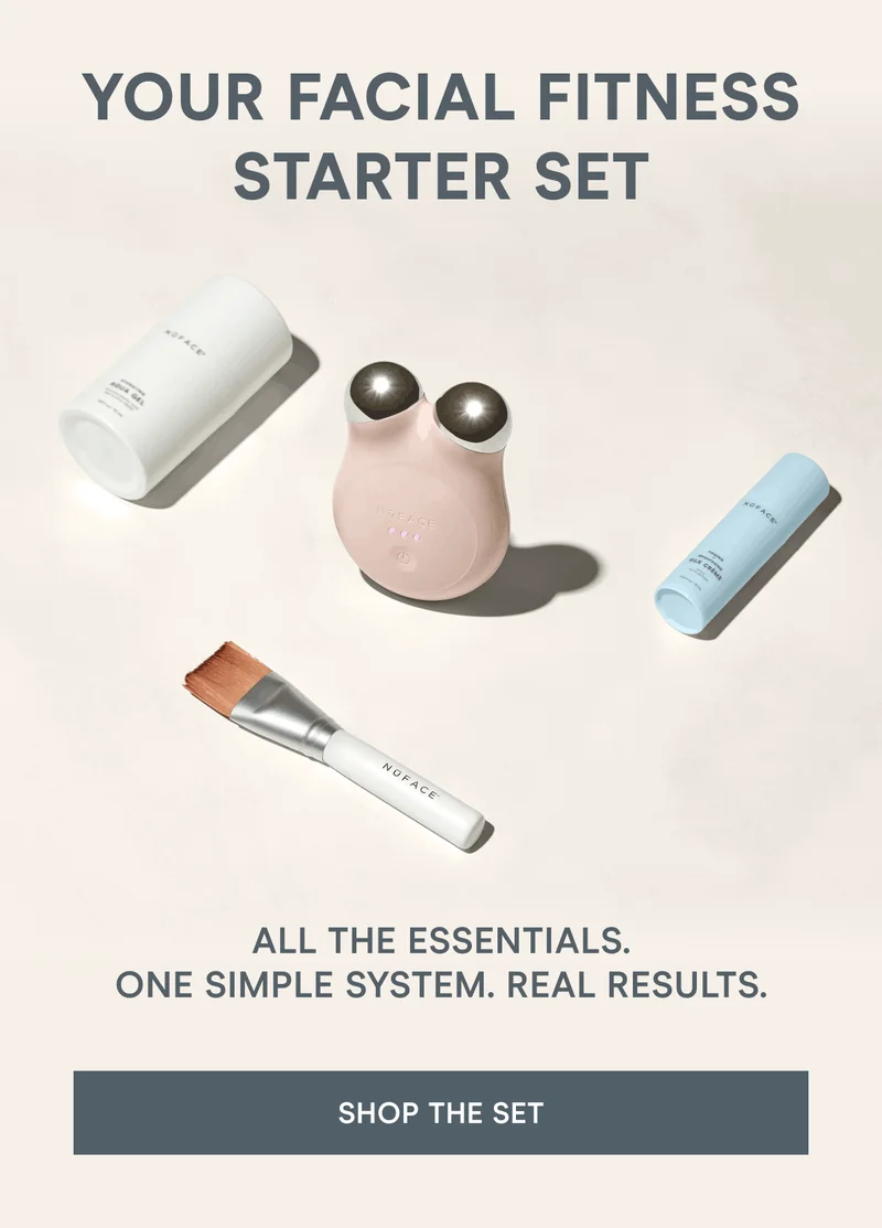 Your Facial Fitness Starter Set! All the essentials. One simple system. Real results. Click here to shop the set!