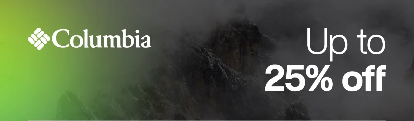 Columbia: Up to 25% off