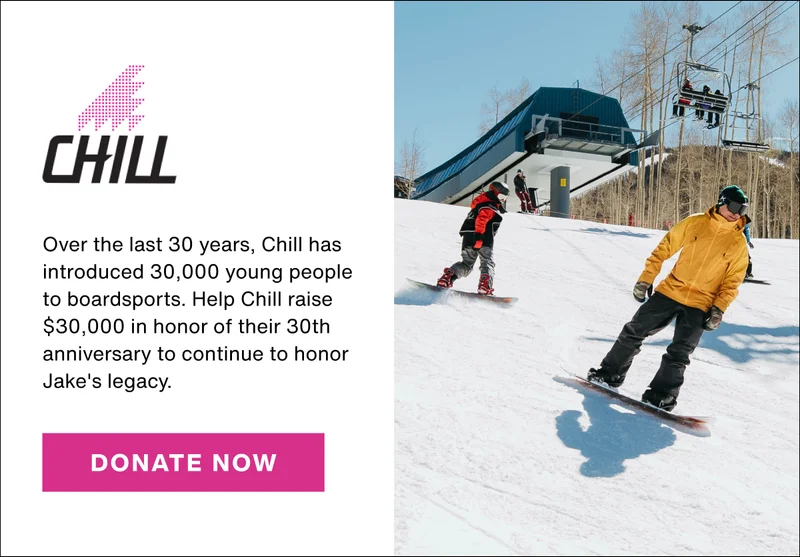 Support the Chill Foundation - Donate Now