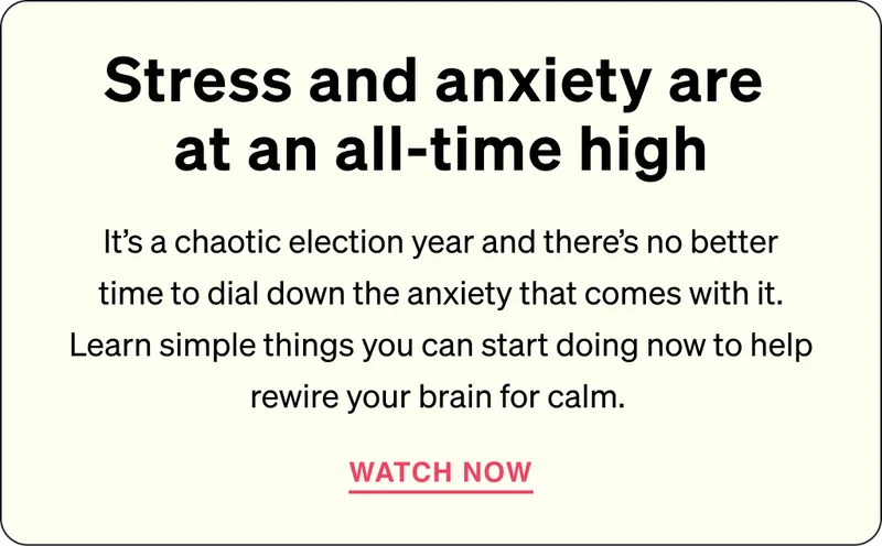 Stress and anxiety are at an all-time high