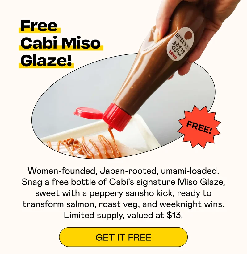 Free Cabi Miso Glaze! | GET IT FREE