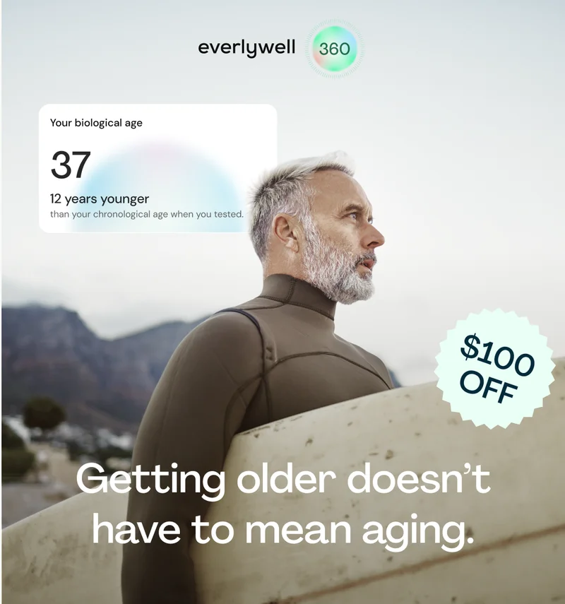 everlywell 360 Getting older doesn't have to mean aging