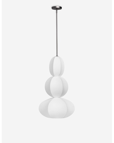 Luneth Pendant Light by Aimee Song - Dark Pewter / 14.25"Dia