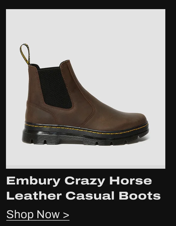 Embury Crazy Horse Leather Casual Boots
