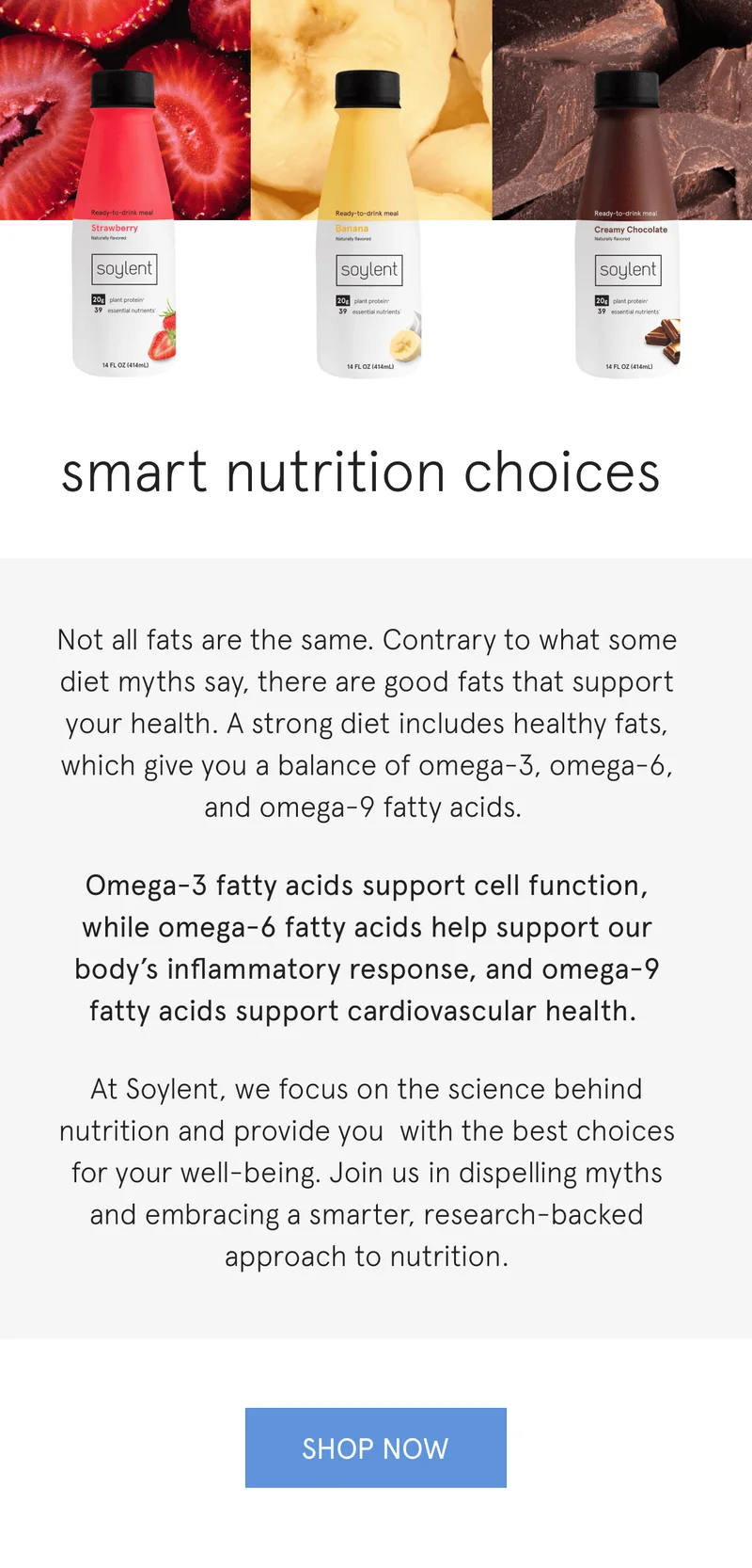 smart nutrition choices.