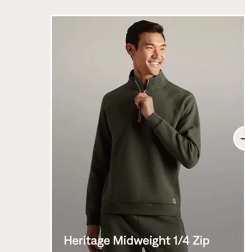 Heritage Midweight 1/4 Zip