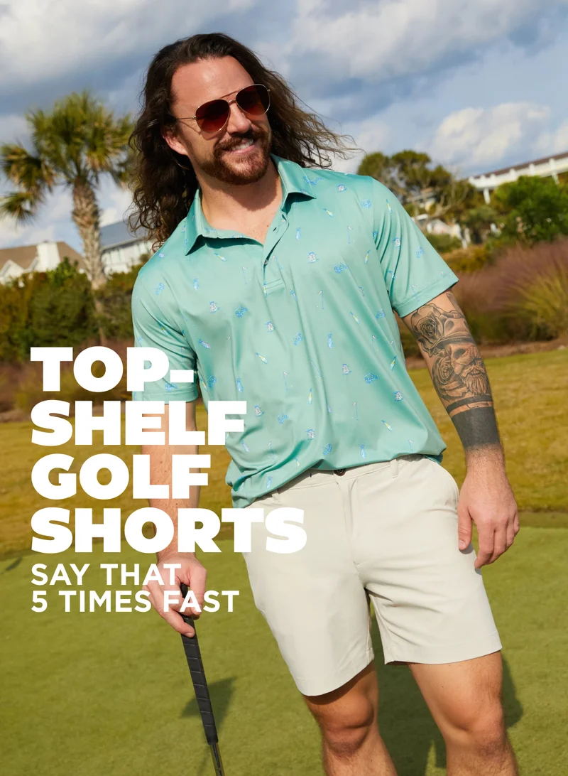 TOP-SHELF GOLF SHORTS