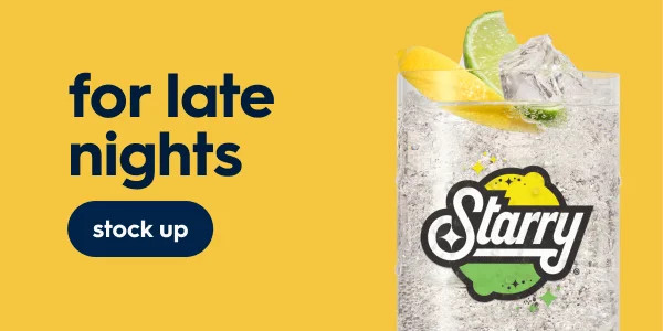 Sodastream STARRY® Lemon Lime Drink Mix 4 Pack 440ml