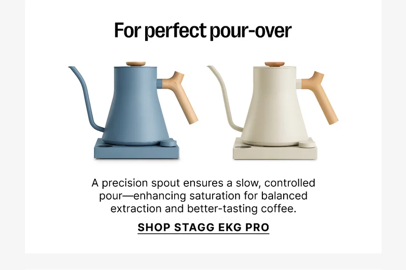 For the Perfect Pour-Over - Shop Stagg EKG Pro
