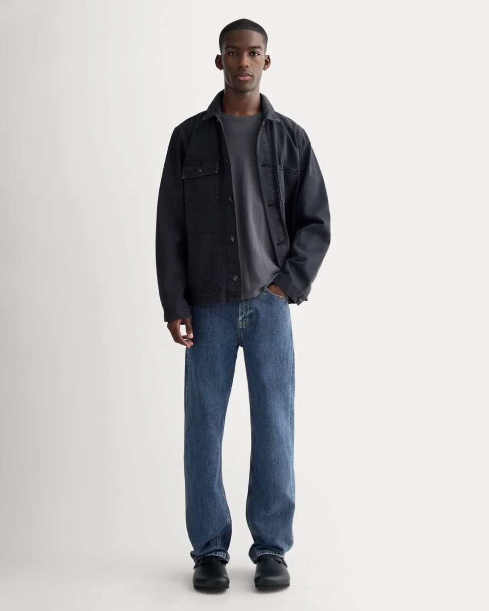 Image of The '90s Loose Straight Jean | Medium Blue