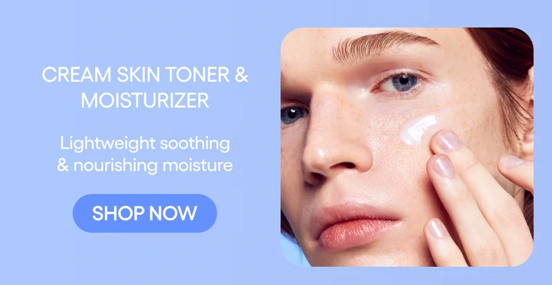 CREAM SKIN TONER & MOISTURIZER