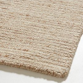 Prague Wool and Viscose Ombre Sand Brown Area Rug