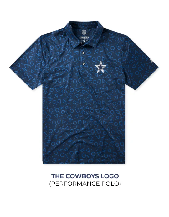 Performance Polo: The Cowboys Logo