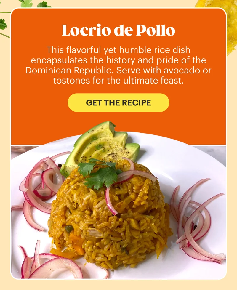 Locrio de Pollo GET THE RECIPE