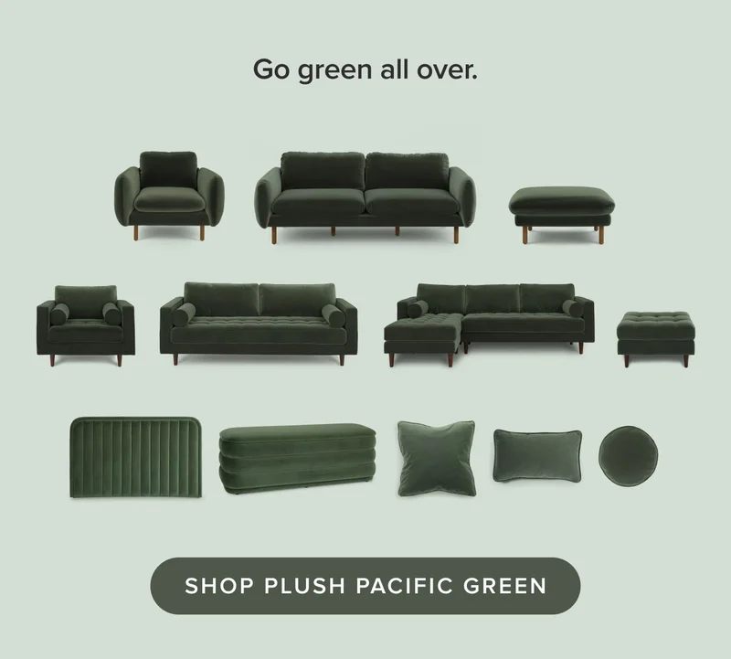 Shop Plush Pacific Green