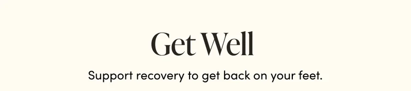 How to support recovery and get back on your feet