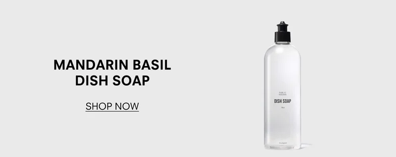 Mandarin Basil Dish Soap. Shop Now.