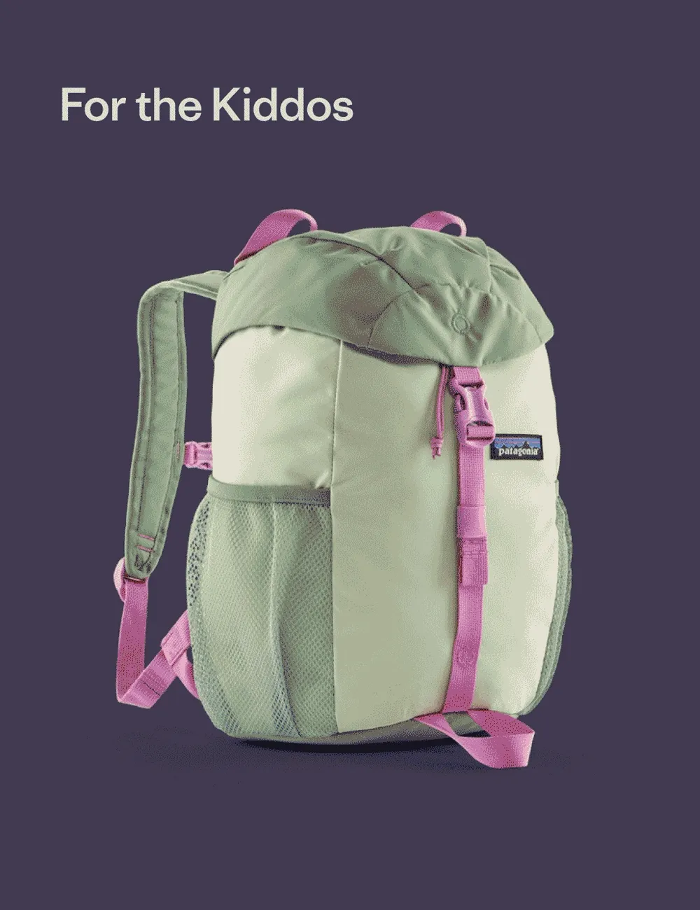 Kids’ backpacks.