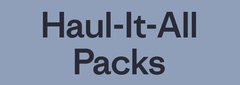 Haul-It-All Packs