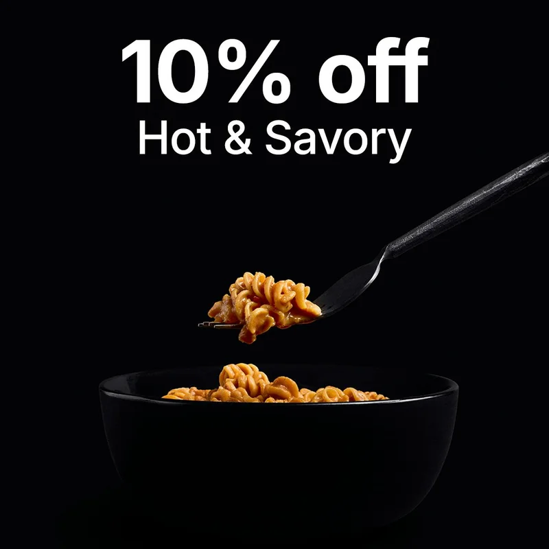 10% off Hot & Savory