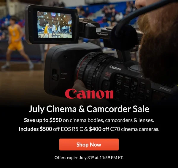 anon  July Cinema & Camcorder Sale | Shop Now