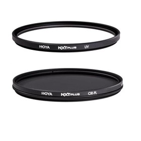 Hoya NXT Plus 77mm 10-Layer HMC Multi-Coated UV Lens Filter W/Multi-Coated CPL