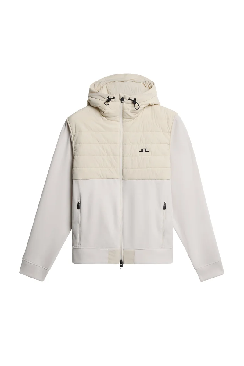 Image of Gage Hybrid Hood Jacket / Moonbeam
