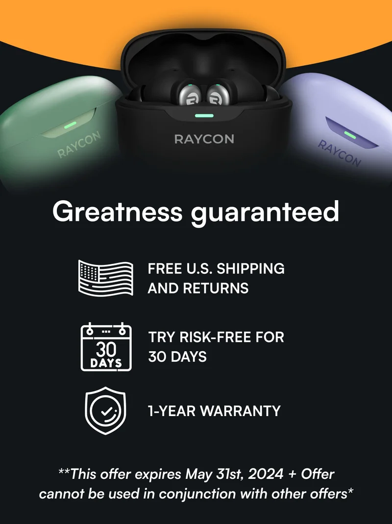 Greatness guaranteed ✔️ FREE U.S. SHIPPING AND RETURNS ✔️ TRY RISK-FREE FOR 30 DAYS ✔️ 1-YEAR WARRANTY **This offer expires May 31st, 2024 + Offer cannot be used in conjunction with other offers*