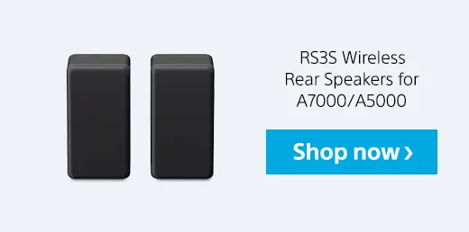 RS3S Wireless Rear Speakers for A7000/A5000 | Shop now