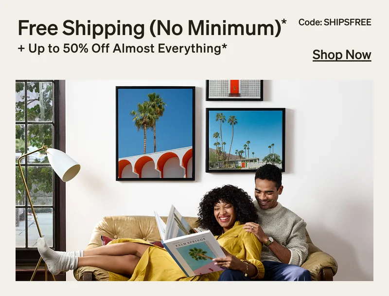 Free Shipping (No Minimum) + Up to 50% Off Almost Everything