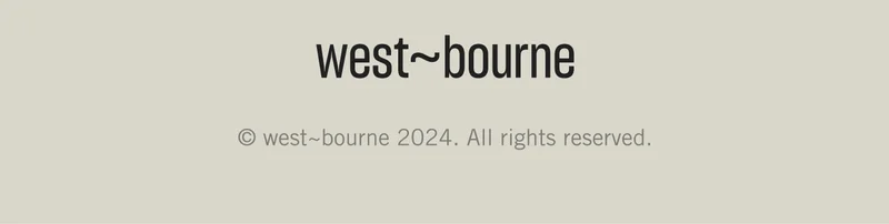 west~bourne 2024. All rights reserved.