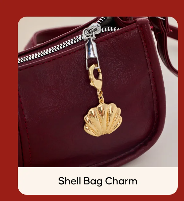 Shell Bag Charm